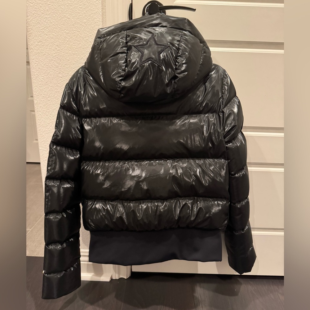 Goldbergh Black Puffer ski Jacket used worn 4x - Picture 2 of 3